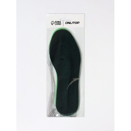Insoles (polyurethane, polyester) with AR. Mint University 40-42R-r 25.5cm (pair) green pak from-4
