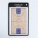 Tactical bilateral magnetic board for basketball, 38 x 23 cm