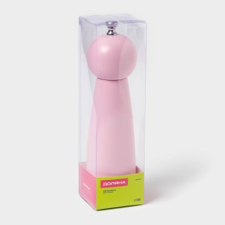 Mill for spices of the Dolyan "Cloud", 22 cm, pink color-4