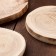 Oak slice 8x10x1, set 3 pcs.