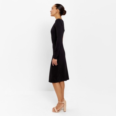 Women's dress Minaku: Partydress Black color, size 42-1
