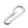 Installation carbine with a tundra lock Krep, Din5299D, 12x140 mm, galvanized, 1 pc.