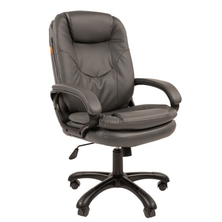 Chair Chairman 668 Eco -Premium Gray, black plastic