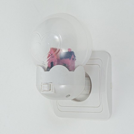 Nightmare "house" LED white 7x7x11 cm Risalux