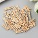 Decor for creativity tree "clothespin" (set 40 pcs) 2.5x0.8 cm