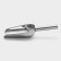 Stainless steel for ice and bulk products, 260 ml, 24 × 9 cm, chrome -colored color