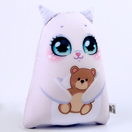 Antistress toy "Kitten with a toy" "-1