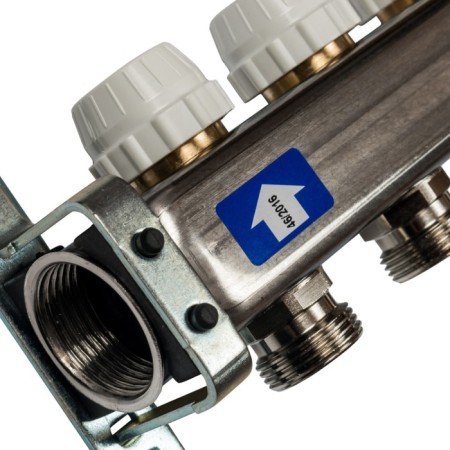 Collector Group Stout SMS 0922 000006, 1 "X3/4", 6 outputs, without consumables, stainless steel steel-2
