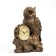 Table hours "Fireplaces. Owl", discrete move, dial D-11 cm, 31 x 34 cm, aa