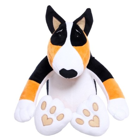 Soft toy "dog", 25 cm, black color