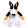 Soft toy "dog", 25 cm, black color