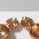 Clips "relief", color gold