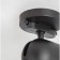 Elektrostandard-adapter bus, 98x98x17 mm, black color