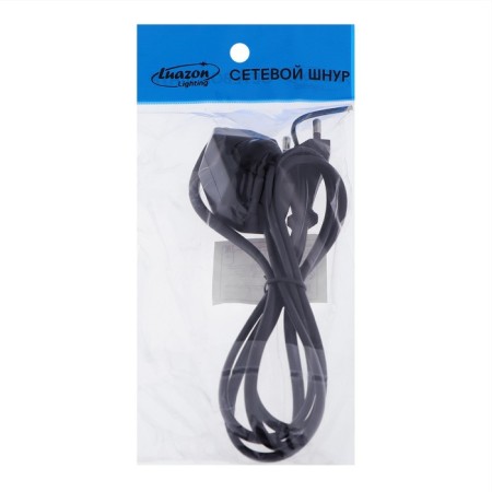 Network cord with dimmer for sconces, 100 watts, 1.5 m, black-5