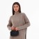 Bag Cross-Bodi with a zipper, black color