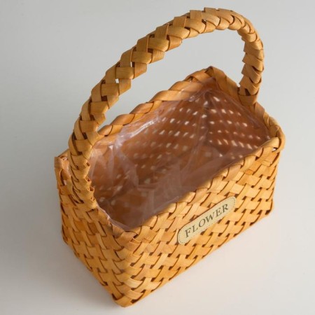A set of wicker baskets, sequoia, 23x14.5x13.5/31 cm, 20x11.5x13/28 cm, 2 pcs.-2