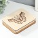 Casket "Butterfly" 17x14x3 cm