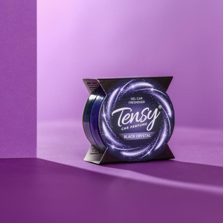 Tensy flavor jar in the cup holder, black ice TZ-107