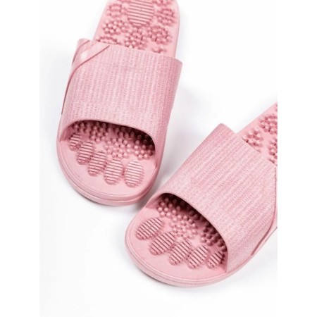 Slippers with a massage effect, open nose, size 42-43, pink color-9