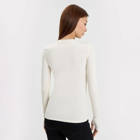Jumper female, milk color, size 48-2
