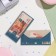 Envenue for money "5000 rubles" glitter, congruen, blue background, 17x8 cm