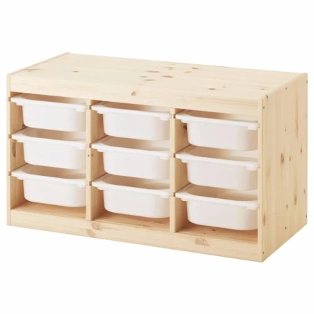 TROFAST-2 rack, with containers, a pine array-10
