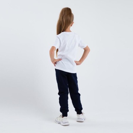 T -shirt for children, white color, height 92 cm-5
