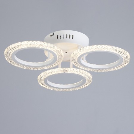 The chandelier is LED DIM. RIFlesso DU 3 modes 42W white Ø43.5x7.5cm Ritter-1