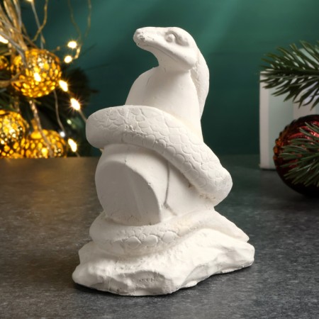 Figure for coloring "Snake on Stone", 9x7x5cm-1