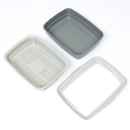 The tray is large with the net and the ATLANTIS "Standard", 43 x 33 x 12.5 cm, gray-4
