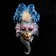Venetian mask "Owl" gold, 28cm mix