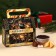 New Year's Gift Set of Magic Year: tea, cookies, sweets
