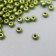 Glass beads 11/0 "metallic. Apple" 10 g