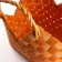 Wicker basket, 35.5x25.5x24/31 cm, bamboo