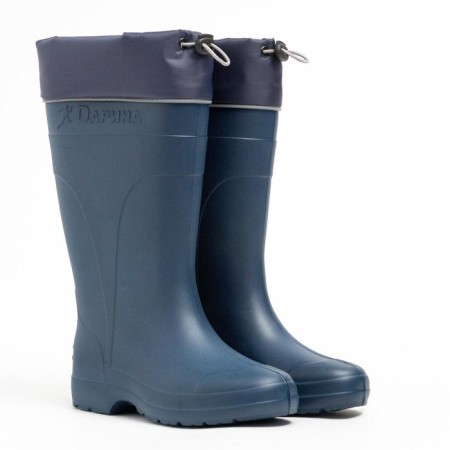 Women's rubber boots, blue color, size 38-39