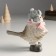 Polystone souvenir "Vorostone in a header-ear with the New Year's ball" 8.5x13x13 cm