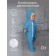 Combineson children's demi -season Amarobaby Spring, height 68 cm, blue color