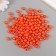 Set of beads "Pearls" d 8 mm, 250 gr, carrot