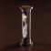 Sanding clock "Time" (1 min) Brass 4x4x11.5 cm