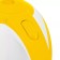 Electric kettle KitFort KT-6607-3, plastic, 1 l, 1300 watts, white-yellow