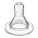 Silicone nipple on a bottle, +6 months, fast stream (x), packing 20pcs