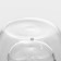 Glass mug with double walls Magistro "Heart", 120 ml, 12 × 9.5 × 9.5 cm