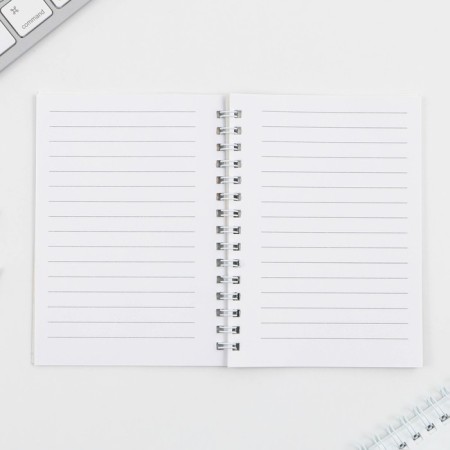 Gift set for graduation "Success in study": Notepad A6 60 liters, magnetic bookmarks 2 pcs.-1