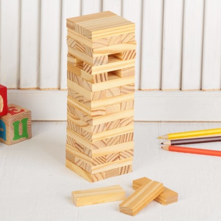 Game desktop "Falling Tower" 20.5 × 6 × 6 cm