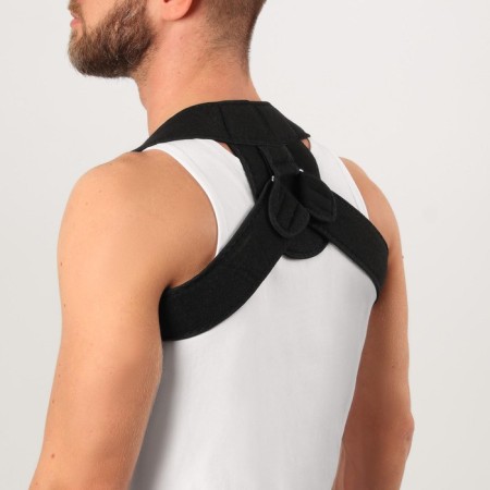 Massner-fixer for posture with metal inserts, s-m size, black color-5