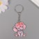 Tail tree "Elephant with a colored wreath" 4.1x3.5x0.3 cm