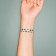 Tattoo on the body color "Bracelet. Shell" 20x3 cm