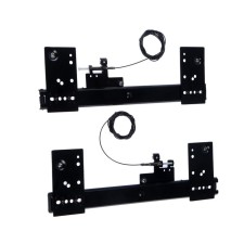 A set of guides for the rotary doors of the tundra l = 350 mm., H = 35 mm.