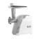 Electric meat grinder Pioneer MG108, 1800 W, reverse, white
