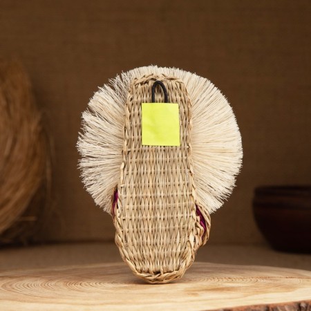 Ringing house on bast shoes "Dear Grandmother", 15 cm, mix-2